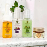 90 days Bright and Replenish Daily skin care Routine for Acne Skin- CTM - Vanaura Organics