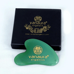 Jade GuaSha - Face Sculpting Jade GuaSha Stone - vanauraorganics