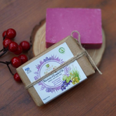 Palmarosa And Grapeseed Oil Herbal Bathing Bars (Rejuvenating, Anti Ageing, Brightening) - Vanaura Organics