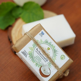 Pure Virgin Coconut Oil Natural Cleansing Bar - (Cleansing, Moisturizing, Anti-Bacterial)-125g - vanaura organics