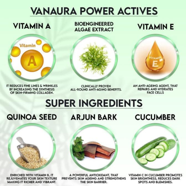  Vanaura Organics Age Defying Undereye Gel Serum-15ml- vanaura organics