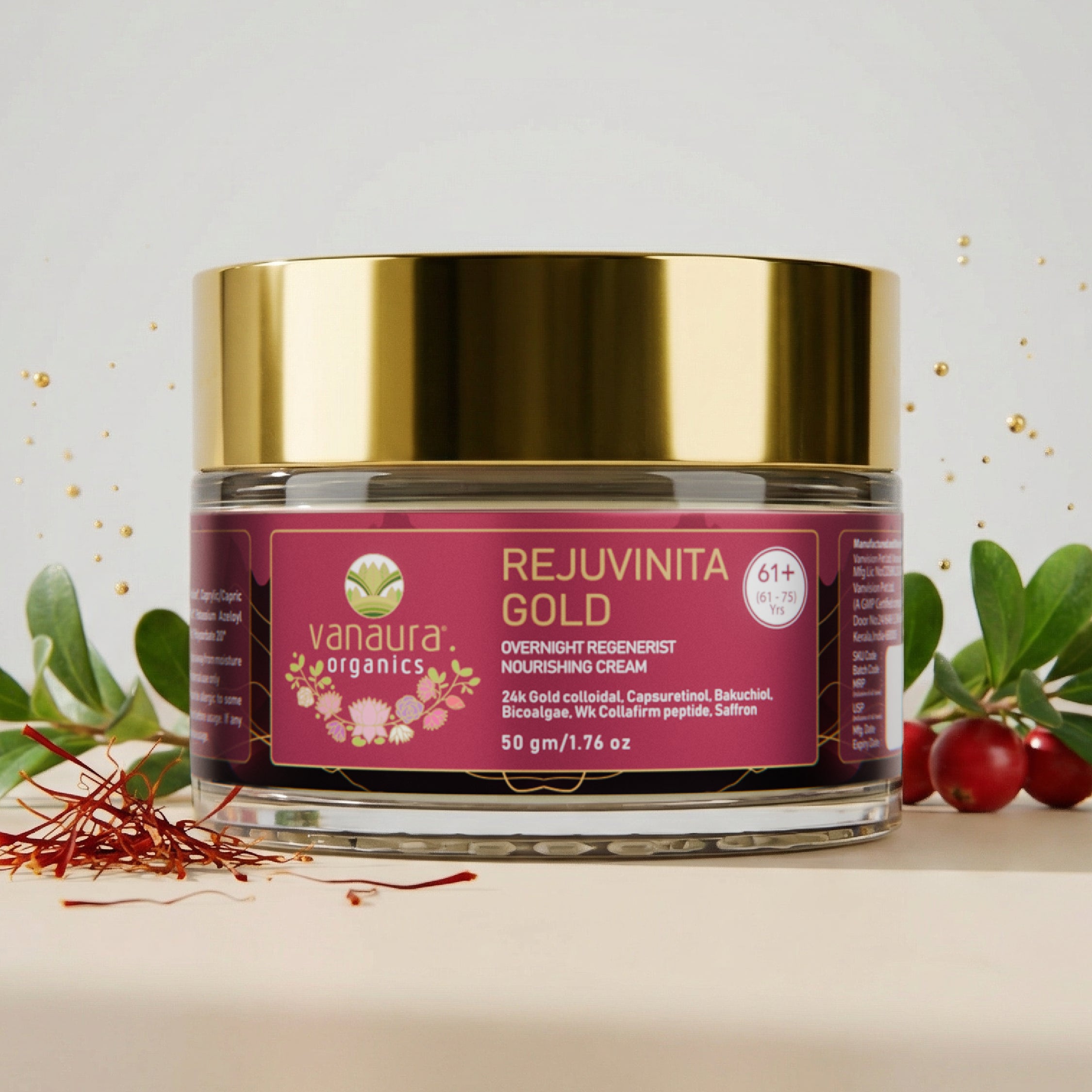 Vanaura Organics Rejuvinita Gold 61+