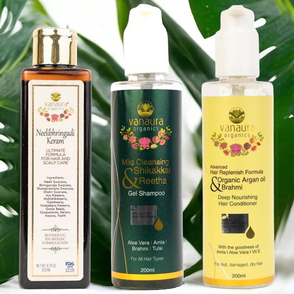 Anti hairfall hair care combo - Vanaura Organics