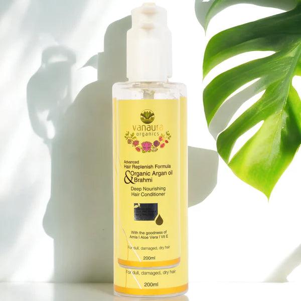 Organic Argan oil and Amla Deep nourishing hair conditioner-200ml ...