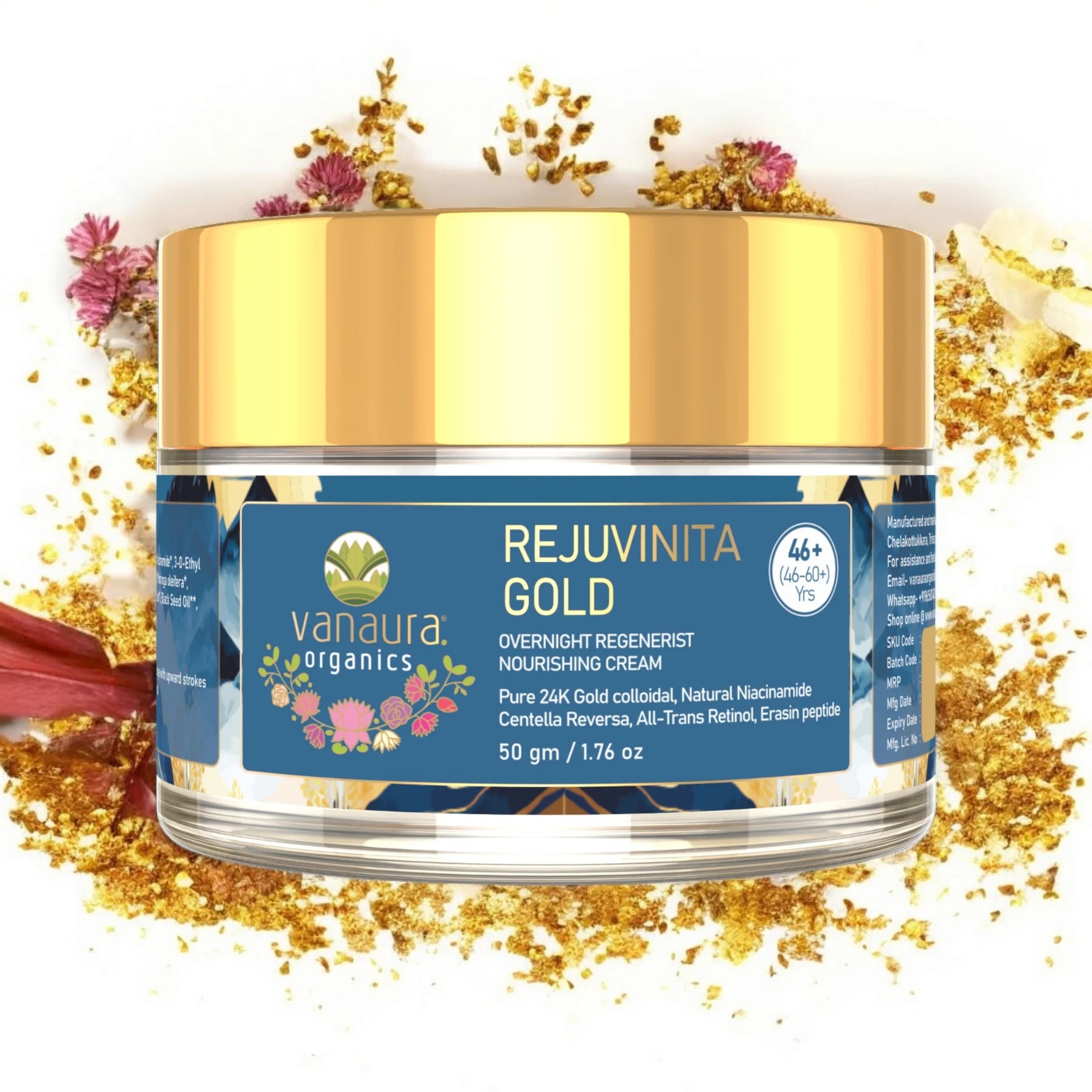Anti-ageing and anti-wrinkle glow ritual for 46-70+yrs