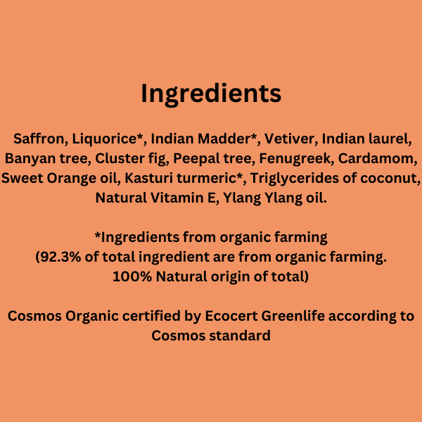 Saffron+14 herbs, Night repair beauty elixir-15ml- vanaura organics 