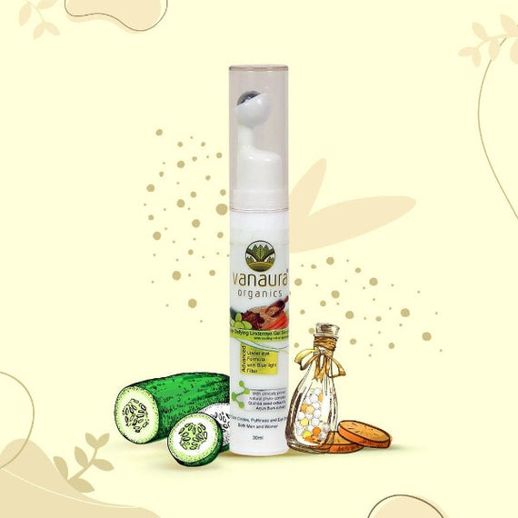Advanced Dark Circle Repair Undereye gel serum with Phyto Complex (For bright & nourished under eyes)- 15ml image 1
